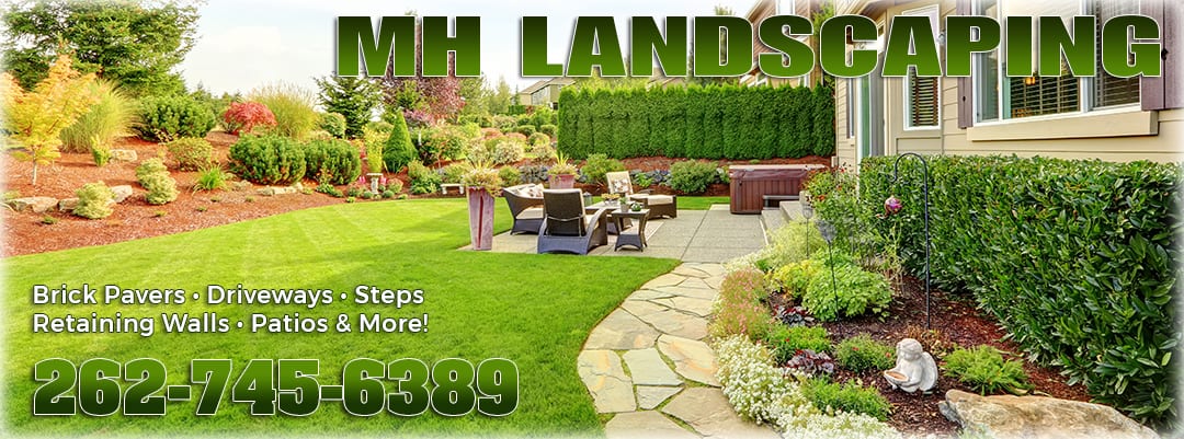 M H Landscaping LLC provides excellent retaining wall construction services to Elkhorn, WI.